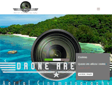 Tablet Screenshot of dronearezzo.com